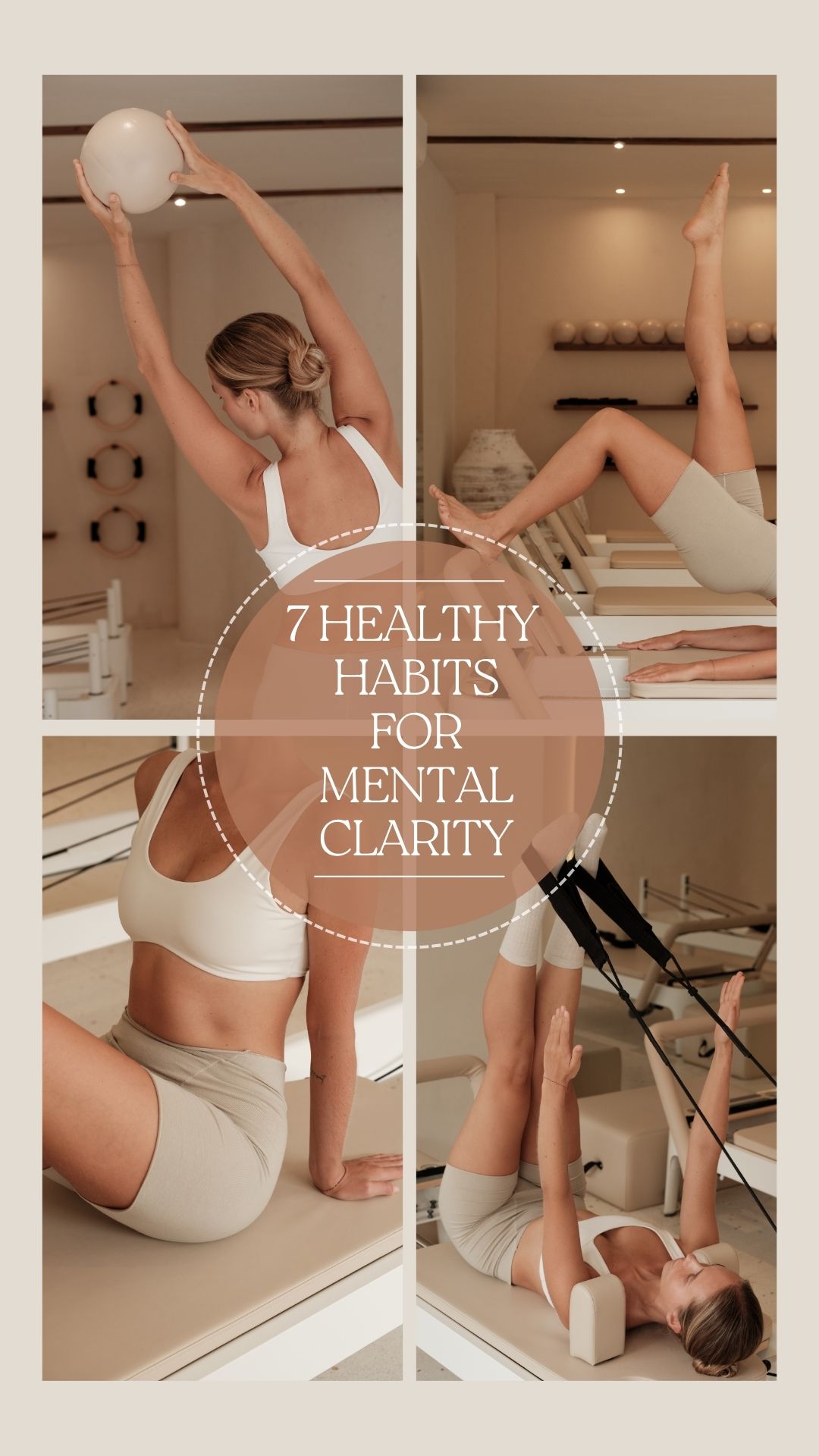 7 Healthy Habits for Mental Clarity’ promoting actionable strategies to improve focus, productivity, and mental performance through lifestyle practices.