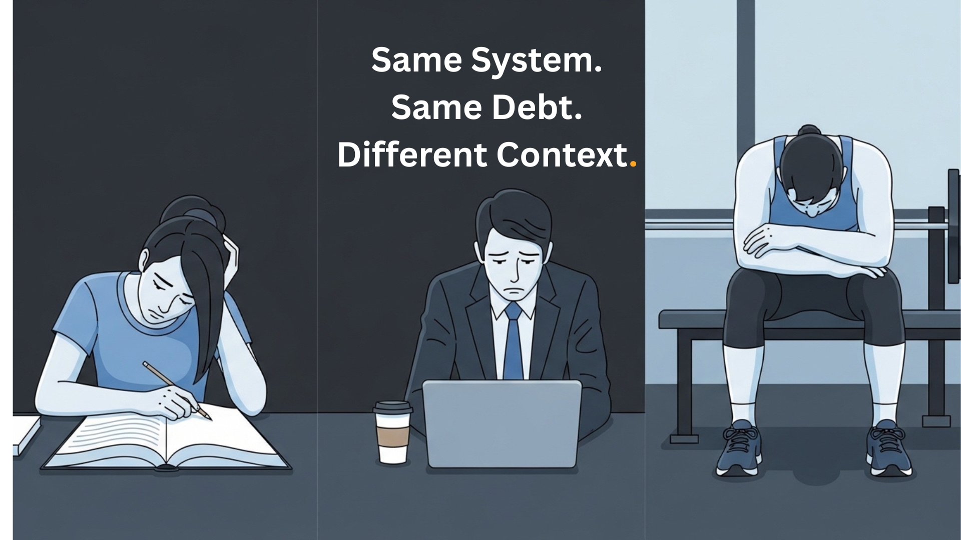 Why Am I So Lazy? It's Not What You Think. 2 why am I so lazy ! student, professional, and gym-goer all showing signs of nervous system depletion and recovery debt