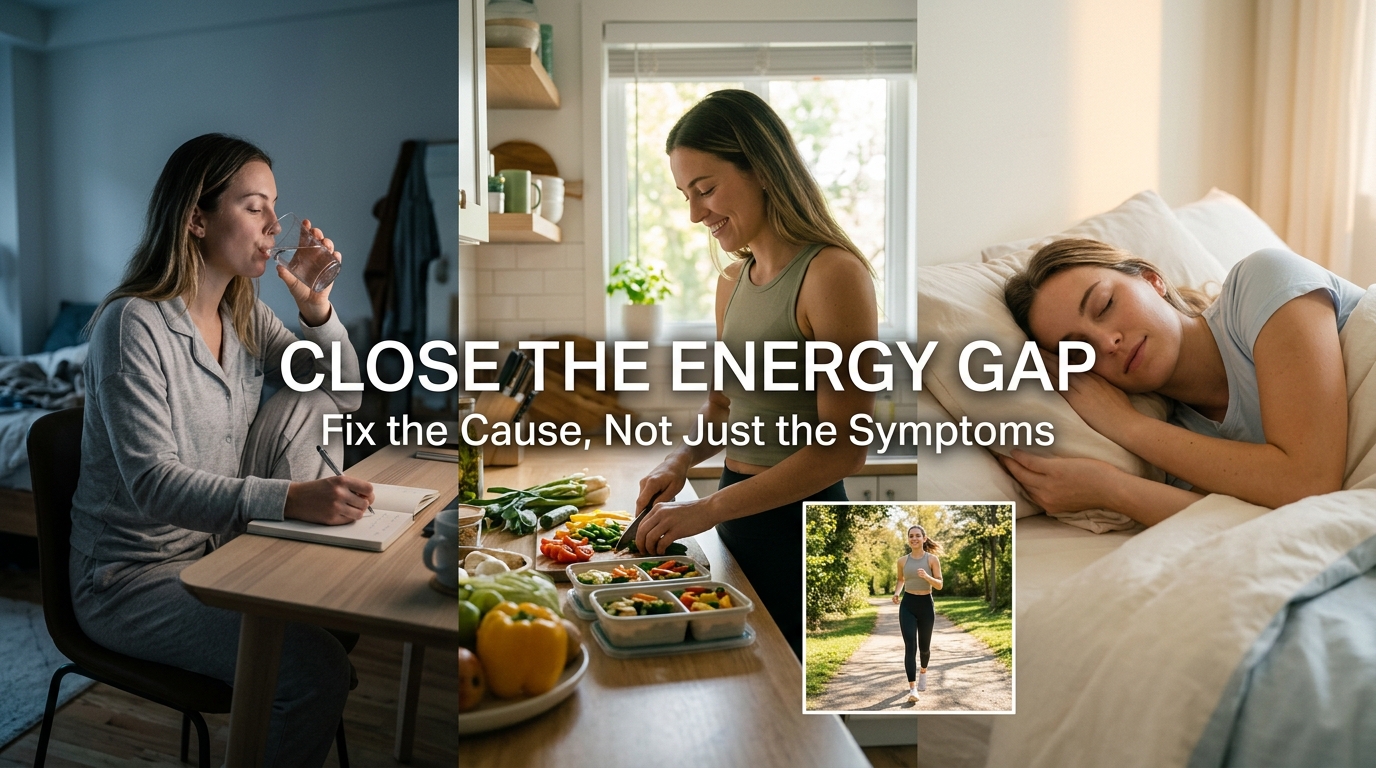 Why am I so tired and how to recover my energy naturally.