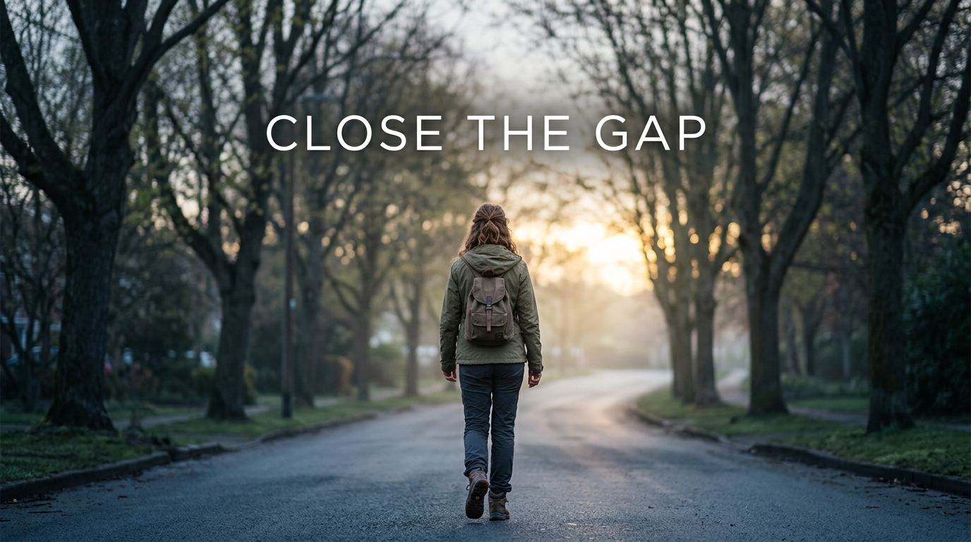 Burnout Symptoms: What Your Body Tells You First 5 Person walking toward the light representing recovery from burnout symptoms.
